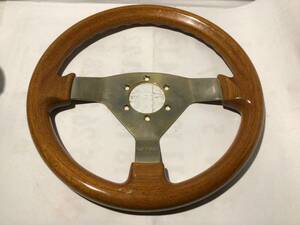 OBA over wooden steering wheel 3ps.@ spoke φ33 approximately 33cm GX71 Mark 2 gx81 Chaser Cresta old car 