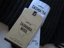 未使用 UNITED ARROWS green label relaxing / グリーンレーベル リラクシング TASMANIA WOOL マフラー F D.GREEN / ストール_画像3