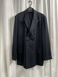 1992AW yohji yamamoto pour homme ダブルロングジャケット（HS-J15-124）