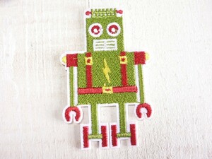 ワッペン　ロボット　アイロンワッペン　４　　　#759