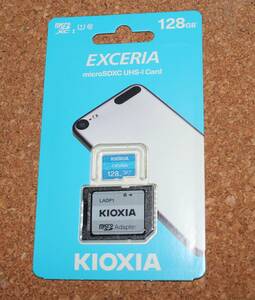 128GB 新品 KIOXIA microSDXCカード 100MB/S 旧TOSHIBA 旧東芝 EXCERIA LMEX1L128GG2 SDカード SDメモリカード 送料無料