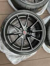 鍛造 RAYS VR G25 18インチ 7.5J+48 5H PCD100 / 新品 DUNLOP DIREZZA D102 215/35R18 2023年製　POLO GTI など_画像3