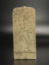 10世紀 石灰石雕神像 共箱 爪哇 印度尼西亚 ジャワ インドネシア Java_画像3