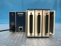 [KA1001] NATIONAL INSTRUMENTS NI cDAQ-9184 NI9205 *3 電圧入力モジュール データ収集 シャーシ ACアダプター付き 動作保証_画像2