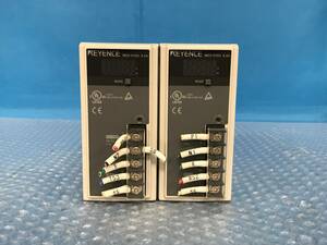 [KW1408] KEYENCE キーエンス MS2-H150 6.5A POWER SUPPLY 2個セット 動作保証