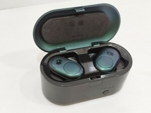 管理0915 Skullcandy S2BBW-M716 PUSH DARK GRAY Bluetooth イヤホン 動作確認済み 現状品