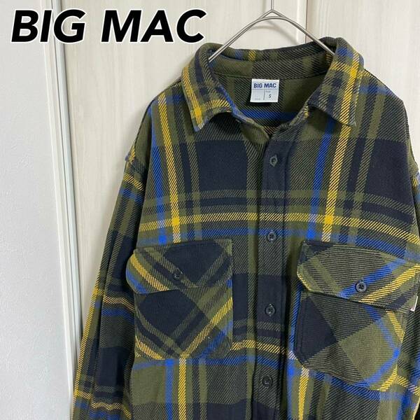 BIG MAC ビッグマック ヘビーウェイトネルシャツ 厚手 ルーズシルエット
