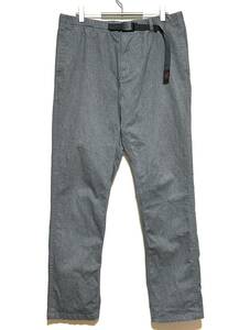 【美品】GRAMICCI NN-PANTS（L）ヘザーグレー グラミチ クライミング ナロー パンツ ストレッチ テーパード ロンパン