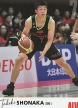 Bリーグ アルバルク東京 2019‐20アルバルク東京オフィシャルトレーディングカード ALV05 正中 岳城_画像1