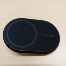 y111615r Belkin MagSafe対応 ワイヤレス車載充電器 エアコン吹き出し口用 USB-C to Cケーブル 1.2m 付属 充電_画像3