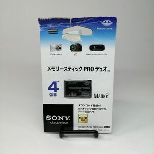 ソニー SONY メモリースティック PRO Duo 4GB MS-MT4G 2T 著作権保護機能搭載IC記録メディア メモリースティック