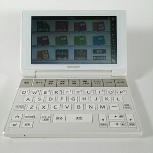 動作品 SHARP PW-SA3 電子辞書 ホワイト Brain シャープ ブレイン 英語 中国語 クリックポストOK