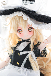 Forest Lily　東方Project　 霧雨魔理沙　DDH-27　セミホワイト　カスタムヘッド＋アイ＋衣装＋ほうき　フルセット　MDD　ドール　