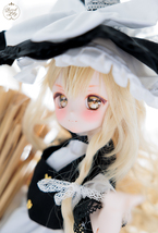 Forest Lily　東方Project　 霧雨魔理沙　DDH-27　セミホワイト　カスタムヘッド＋アイ＋衣装＋ほうき　フルセット　MDD　ドール　_画像6