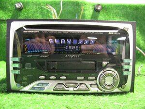 [psi] Addzest ADX5555Z 2DIN size CD* cassette receiver junk that time thing JDM Heisei era retro old Suzuki for coupler 