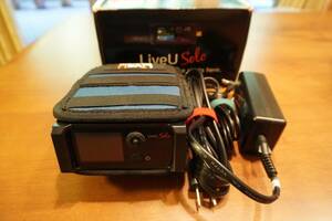 LiveU solo HDMI（バックアップ機材のため、未使用に近いです。）　　モバイルルーター、HWD12付き