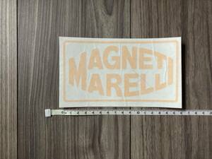 MAGNETI MARELLI マニエッティ・マレリ カッティング ステッカー オレンジ