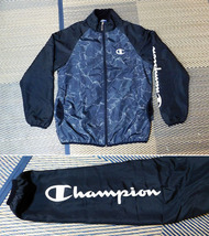 ★Champion/チャンピオン ウィンドブレーカー/防寒着 160 裏地付上下セット シャカシャカ★_画像2