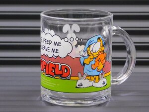 【GARFIELD・ガーフィールド】※《GLASS MUG／グラスマグ》　アメリカン雑貨　アンカーホッキング　現行商品　②