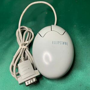 ELLIPSTONE パソコン マウス ELECOM M-98ES エレコム PC98用 9ピン 9pin 角形 卵形 PC バスマウス