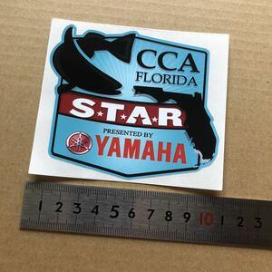 送料無料 ★即決 CCA FLORIDA STAR YAMAHA ステッカー ★ ヤマハ フィッシング シール デカール アウトドア