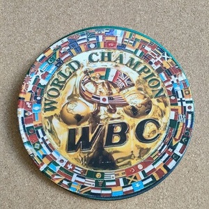 ■未使用■ボクシング　WBC非売品マウスパッド　チャンピオンベルト/井上尚弥/寺地拳四朗/辰吉丈一郎/格闘技/那須川天心/メイウェザー