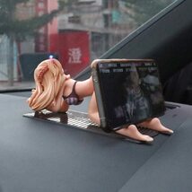 フィギュア セクシー 車載 ホルダー スマホスタンド アスナ SAO ソードアートオンライン スマホホルダー デスク 水着_画像1