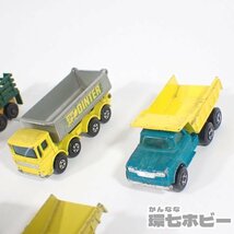 2Ru55◆当時物 レズニー マッチボックス ギスバル トラック 建設車両 ミニカー まとめ 大量セット/トラクター ウニモグ ビンテージ 送:-/60_画像4