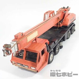 3Ru56◆当時物 ヨネザワ ダイヤペット タダノ TG-452 クレーン車 トラッククレーン 重機 ミニカー 日本製 ジャンク/建設車両 レトロ 送:60