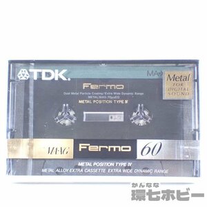 1TN9◆新品未開封 TDK MA-XG 60 メタルポジション Fermo カセットテープ/未使用 METAL 送:YP/60