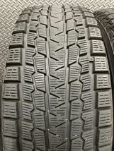 225/65R17 YOKOHAMA/ice GUARD G075 16年製 GRASS 17インチ 7J＋38 114.3 5H スタッドレス 4本 ヨコハマ ハリアー RAV4 (6-B608)_画像6