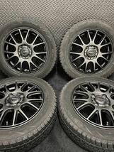 155/65R14 HIFLY/Win-turi 212 19年製 Mistiere 14インチ 4.5J＋45 100 4H スタッドレス 4本 ハイフライ 軽自動車 (9-B636)_画像1