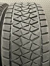 265/65R17 BRIDGESTONE/DM-V2 18年製 トヨタ 150系 プラド 中期 純正 17インチ 7.5J＋25 139.7 6H スタッドレス 4本 ブリヂストン (7-B664)_画像8