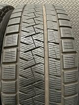 215/55R17 PIRELLI/ICE ASIMMETRICO 19年製 MAK TORINO 17インチ 7.5J＋41 110 5H スタッドレス 4本 ピレリ FIAT 500X (7-B665)_画像8