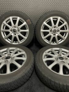 155/65R14 NorthTrek/N3i 18年製 Exsteer 14インチ 4.5J＋45 100 4H スタッドレス 4本 ノーストレック 軽自動車 (9-B721)