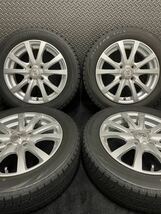 155/65R14 BRIDGESTONE/VRX 20年製 T.R.G. 14インチ 4.5J＋45 100 4H スタッドレス 4本 ブリヂストン 軽自動車 (3-B733)_画像1