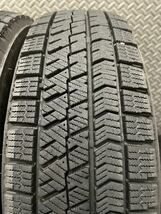 155/65R14 BRIDGESTONE/VRX2 22年製 G.SPEED 14インチ 4.5J＋45 100 4H スタッドレス 4本 ブリヂストン 軽自動車 (8-B849)_画像8