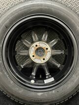 155/65R14 BRIDGESTONE/VRX2 22年製 G.SPEED 14インチ 4.5J＋45 100 4H スタッドレス 4本 ブリヂストン 軽自動車 (8-B849)_画像10