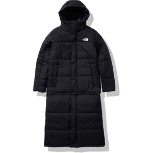 ノースフェイス THE NORTH FACE バーテックス ロングジャケット 黒 ユニセックス Mサイズ 撥水 防風 2WAY ベンチコート NY82192 送料無料