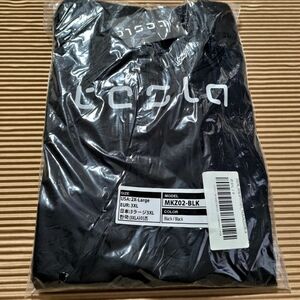 [3XL] TESLA 1/4ジップ長袖Tシャツ MKZ02-BLK
