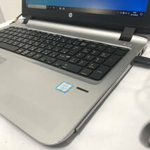 [Windows 11 PRO+ Office ] 中古 ノートパソコン HP 450G3 [CPU i3-6100U/ メモリ 6GB/SSD128GB] 管理番号2777_画像3