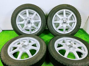 ★ブリヂストン BLIZZAK VRX★155/65R14 8分山 2019年製★ 14x4.5J +45 4穴 100 中古 スタッドレス 4本【宮城発 送料無料】★MYG-A10852