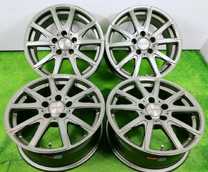 ◆EUROBAHN◆16x6.5J +38 5穴 112　中古 アルミホイール 4本【宮城発 送料無料】MYG-A10754