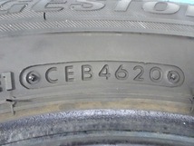 ブリヂストン BLIZZAK VRX 145/80R13 75Q★8分山 2020年製 1本 中古 スタッドレス FUK-D12437【福島発 送料無料】_画像6