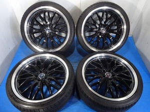 ★MULTI FORCHETTA IISP★245/35R20 20x8.5J +35 5穴 114.3 タイヤホイールセット 4本 ノーマル【福島発 送料無料】FUK-D12592