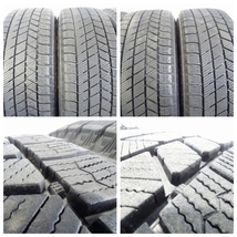 ★VELVA KEVIN★175/65R15 15x5.5J +42 4穴 100 中古タイヤホイール 4本 スタッドレス【福島発 送料無料】FUK-D12281★冬_画像10