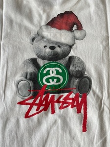 非売品 当時のチャプトスタッフ専用 Stussy Christmas L/S Tee 2002 Holiday Edition XL USA製 紺タグ シングルステッチ 一般販売無し