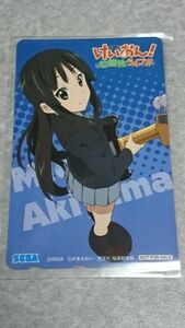 [ telephone card ] K-On! Akiyama Mio telephone card 