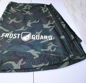 フロストガード FrostGuard●フロントガラスカバー フロントガラス保護 氷結保護 組み立て不要/61×39cm/迷彩柄/1円スタート/XB