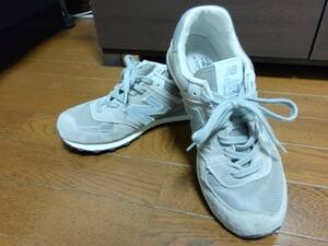 着払発送 中古 ニューバランス ML574VG 26.5cm US:8.5 グレー ホワイト (検)new balance 灰 白 シューズ スニ－カー